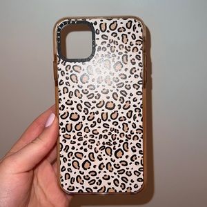 Casetify customized pink cheetah case for iPhone 11 Pro Max
